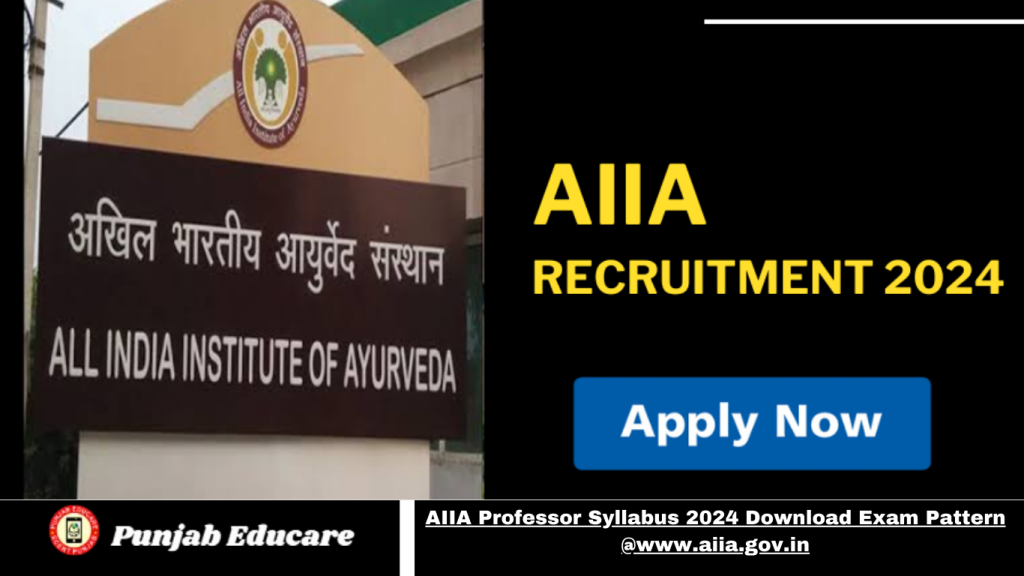 AIIA Professor Syllabus