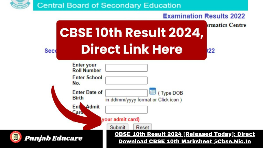 CBSE 10th Result