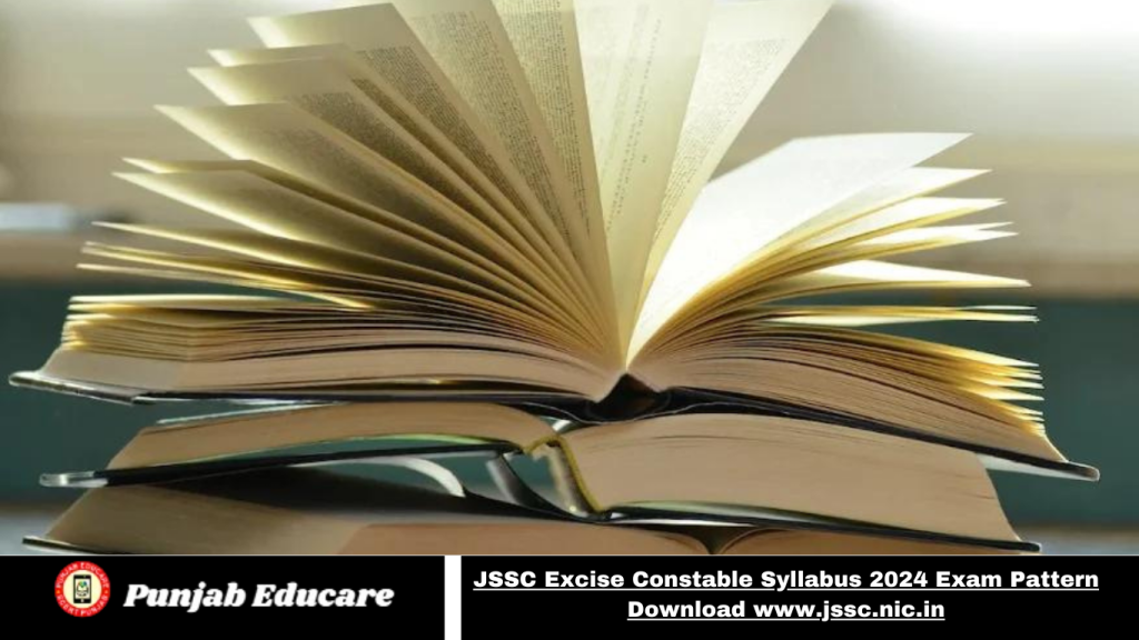 JSSC Excise Constable Syllabus