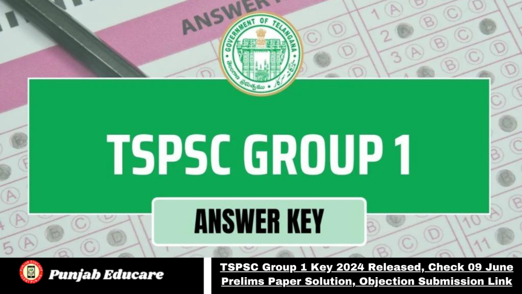 TSPSC Group 1 Key