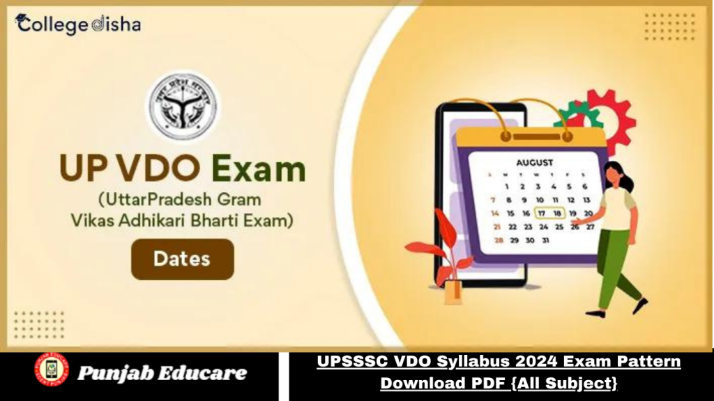 UPSSSC VDO Syllabus 2024