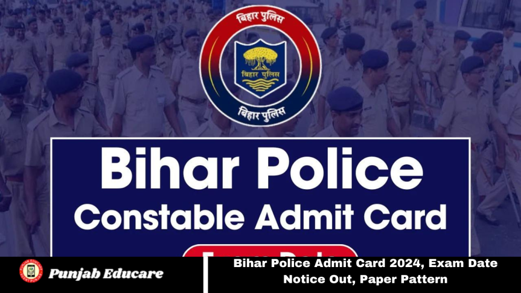 Bihar Police Admit Card