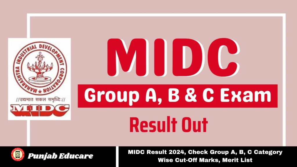 MIDC Result