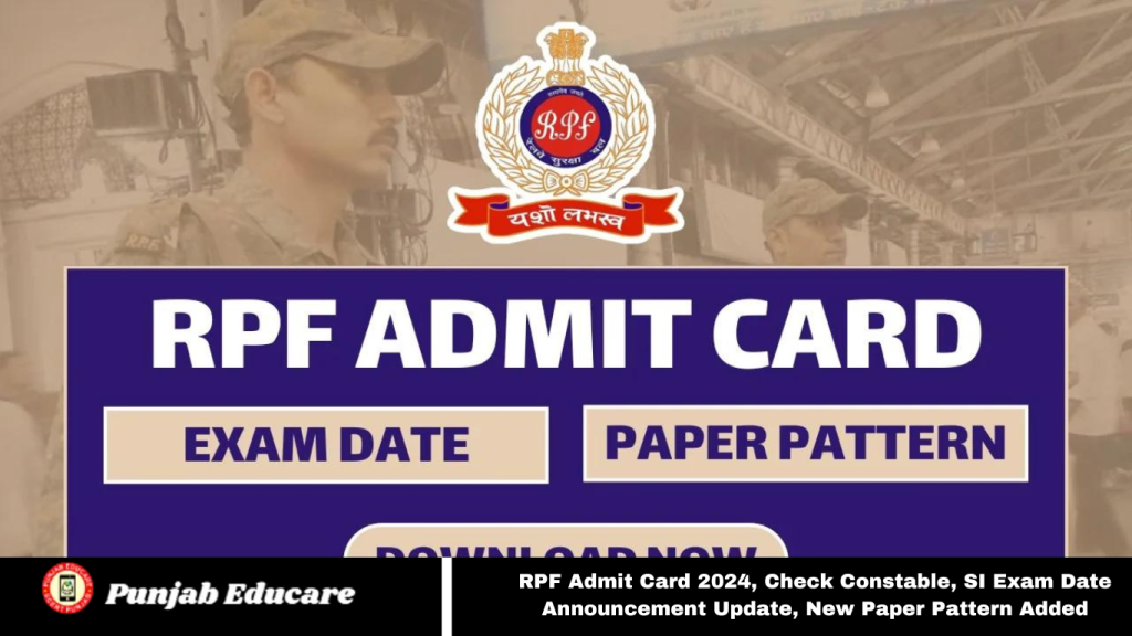 RPF Admit Card