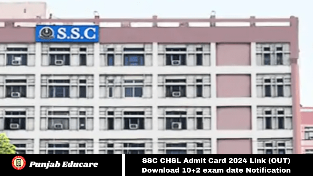 SSC CHSL Admit Card