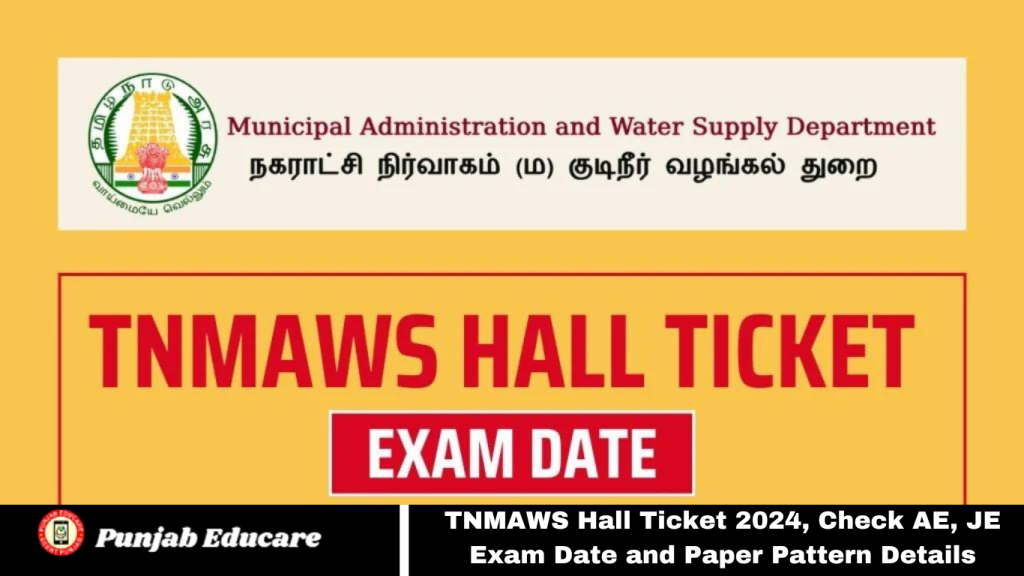 TNMAWS Hall Ticket