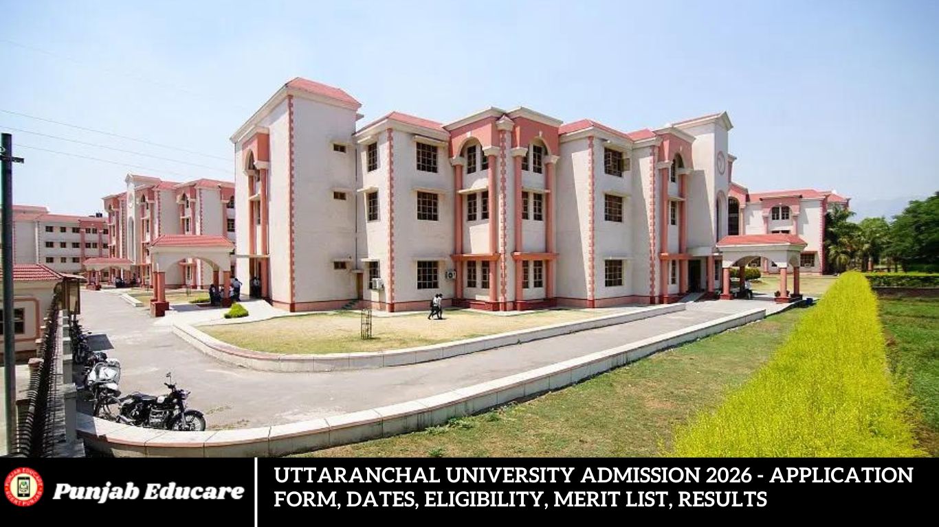 Uttaranchal University Admission 2026 Application Form Dates