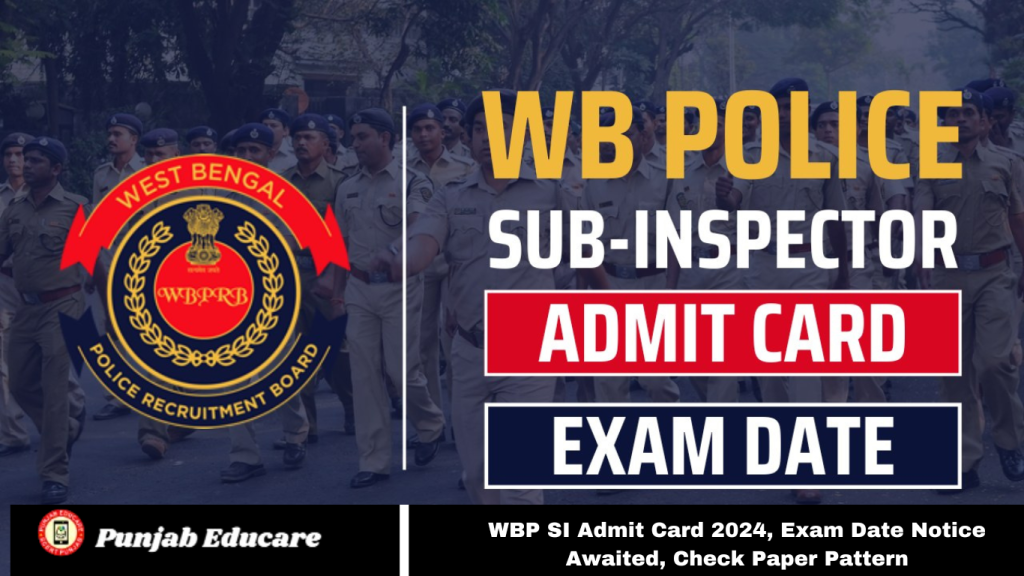 WBP SI Admit Card
