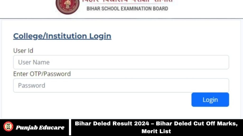Bihar Deled Result